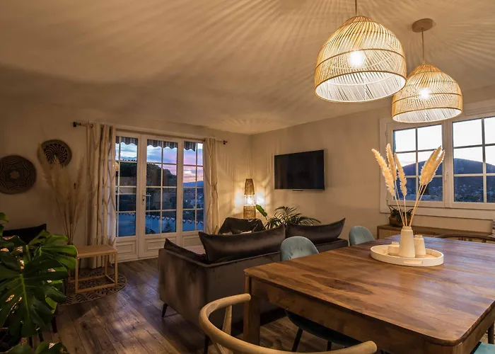 Semesterbostad Chaleureuse De 90m2 Avec Terrasse Ombragee De 50m2, Plancha Et Apercu